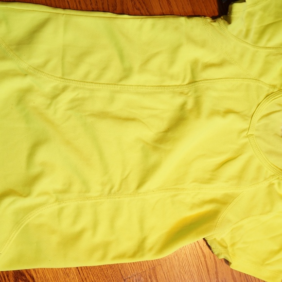 bright yellow quick dry t-shirt made from recycled water bottles - Picture 1 of 1